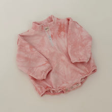 Load image into Gallery viewer, Dawson Romper in Pink Tie Dye
