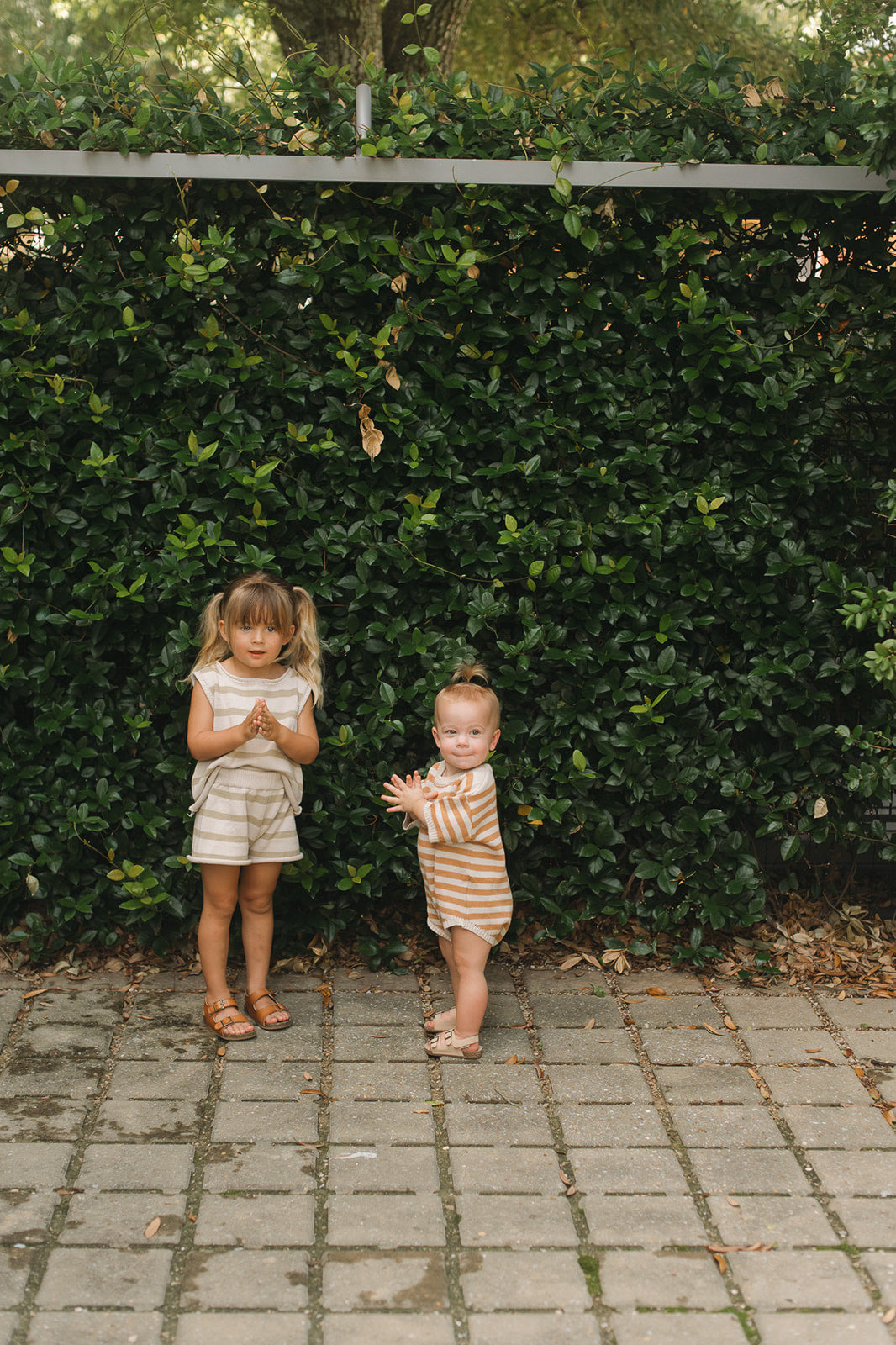 Winnie + Crew comfortable and stylish matching sets and rompers for babies and toddlers