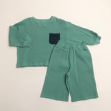 Aiden Set in Mineral Green