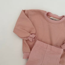 Load image into Gallery viewer, Hollis Sweatshirt Set in Pink

