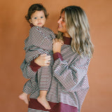 Julian Toddler Set in Dust Blue Stripe