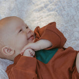 Harley Pocket Romper in Sequoia