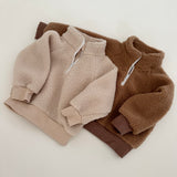 Sherpa Pullover in Brown