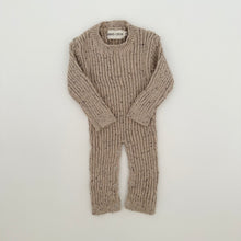 Load image into Gallery viewer, River Knit Romper in Beige
