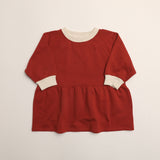 Kelsey Dress in Clay Red