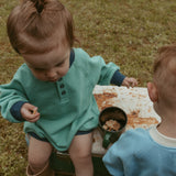 Graham Romper in Mineral Green