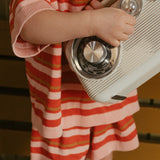 Quinlan Set in Red Blossom Stripe