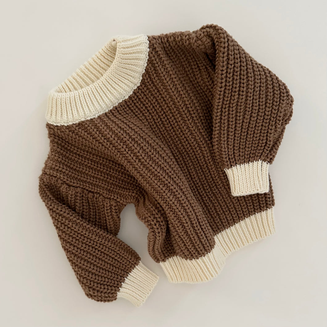 Tommie Sweater in Brown