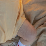 Harley Pocket Romper in Yellow