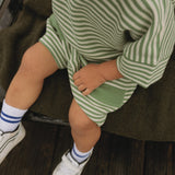 Lennon Set in Aspen Green Stripe