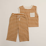Jensen Set in Apple Cinnamon Stripe
