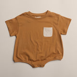 Cory Pocket Romper in Apple Cinnamon
