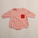 Harley Pocket Romper in Blossom