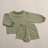 Rowe Set in Aspen Green Stripe