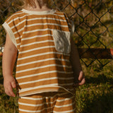 Jensen Set in Apple Cinnamon Stripe