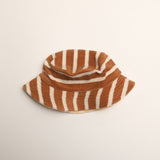 Blake Hat in Apple Cinnamon Stripe