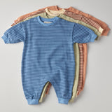 Marlowe Jumpsuit in Henna Stripe
