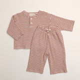 Micky Set in Thin Turtledove Stripe
