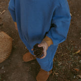 Marlowe Jumpsuit in Stone Blue