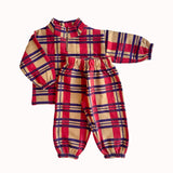 Brooks Set in Mars Red Plaid