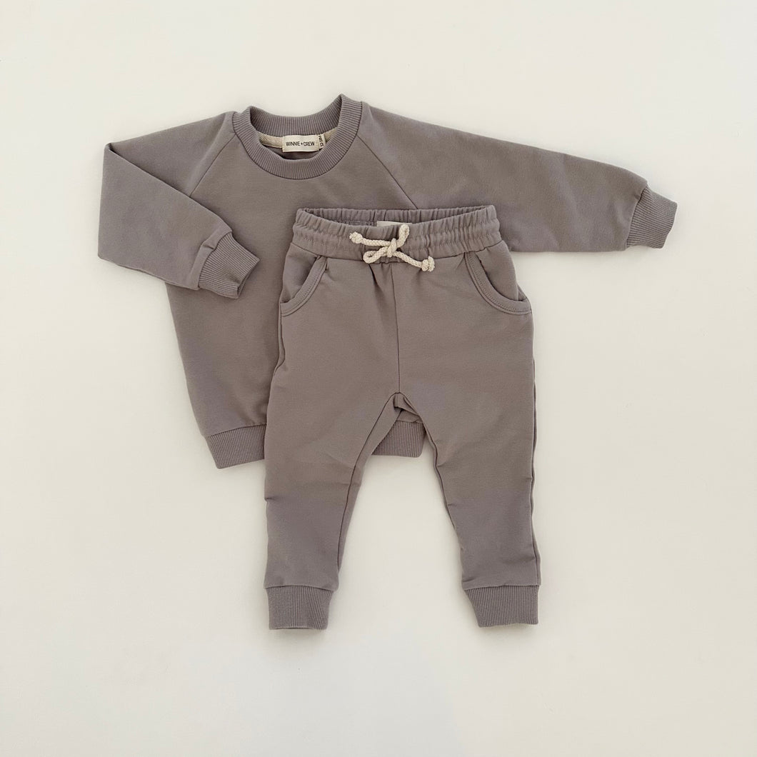 Cove Jogger Set in Grey