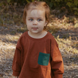 Harley Pocket Romper in Sequoia