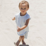 Remy Set in Blue with White Stripes