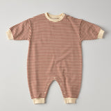 Marlowe Jumpsuit in Henna Stripe