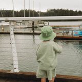 Lennon Set in Aspen Green Stripe