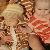 Blake Hat in Apple Cinnamon Stripe