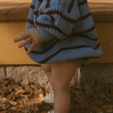 Jesse Set in Bitter Chocolate Stripe