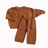 Rowan Set in Brown Sugar