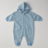 Skylar Jumpsuit in Thin Bel Air Blue Stripes
