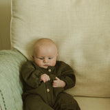 Merrill Jumpsuit in Hunter Green