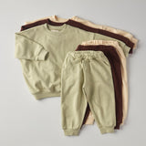 Jules Set in Bitter Light Green