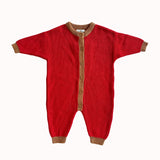 Cameron Jumpsuit in Mars Red