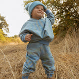 Jamie Set in Thin Bel Air Blue Stripe