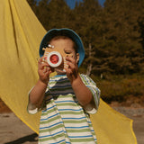 Toby Set in Blue Green Stripe