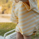 Sterling Set in Yellow Stripe