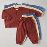 Frankie Set in Bel Air Blue Stripe