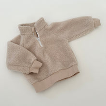 Load image into Gallery viewer, Sherpa Pullover in Cream
