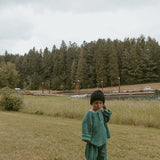 Micky Set in Thin Green Stripe