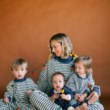 Ryan Jumpsuit in Pale Yellow Stripe