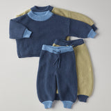 Elliot Knit Set in Light Green