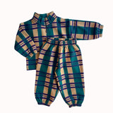 Brooks Set in Botanical Garden Plaid