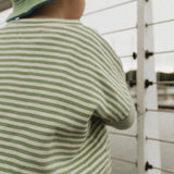 Lennon Set in Aspen Green Stripe