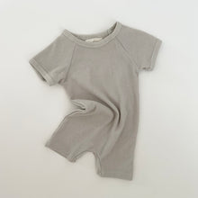 Load image into Gallery viewer, Noah Romper in Light Grey
