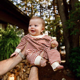 Marlowe Jumpsuit in Henna Stripe