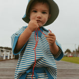 Paxton Set in Vanilla Ice Stripe