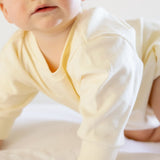 Harley Pocket Romper in Vanilla